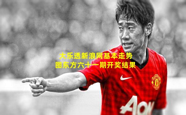 大乐透新浪网基本走势图东方六十一期开奖结果