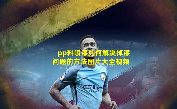 pp料喷漆如何解决掉漆问题的方法图片大全视频