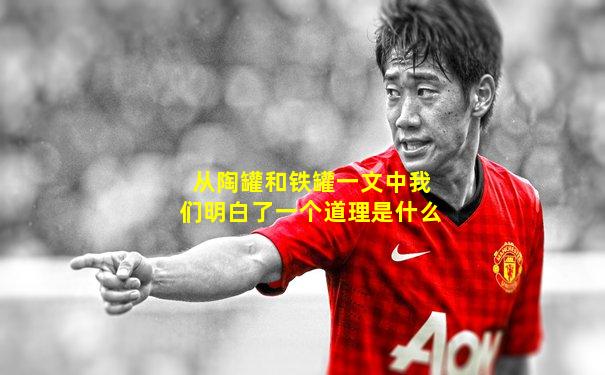 从陶罐和铁罐一文中我们明白了一个道理是什么