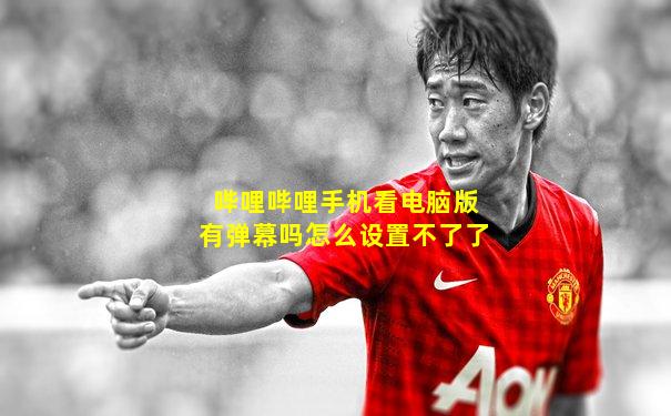 哔哩哔哩手机看电脑版有弹幕吗怎么设置不了了
