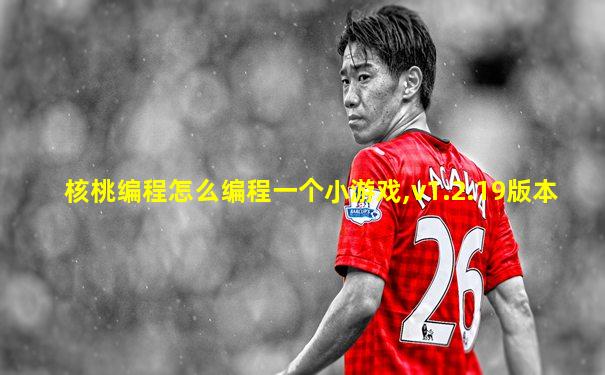 核桃编程怎么编程一个小游戏,v1.2.19版本