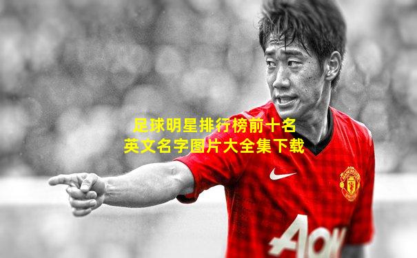 足球明星排行榜前十名英文名字图片大全集下载
