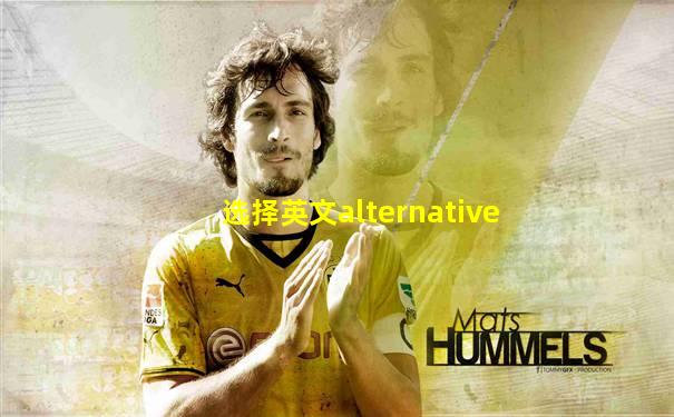选择英文alternative